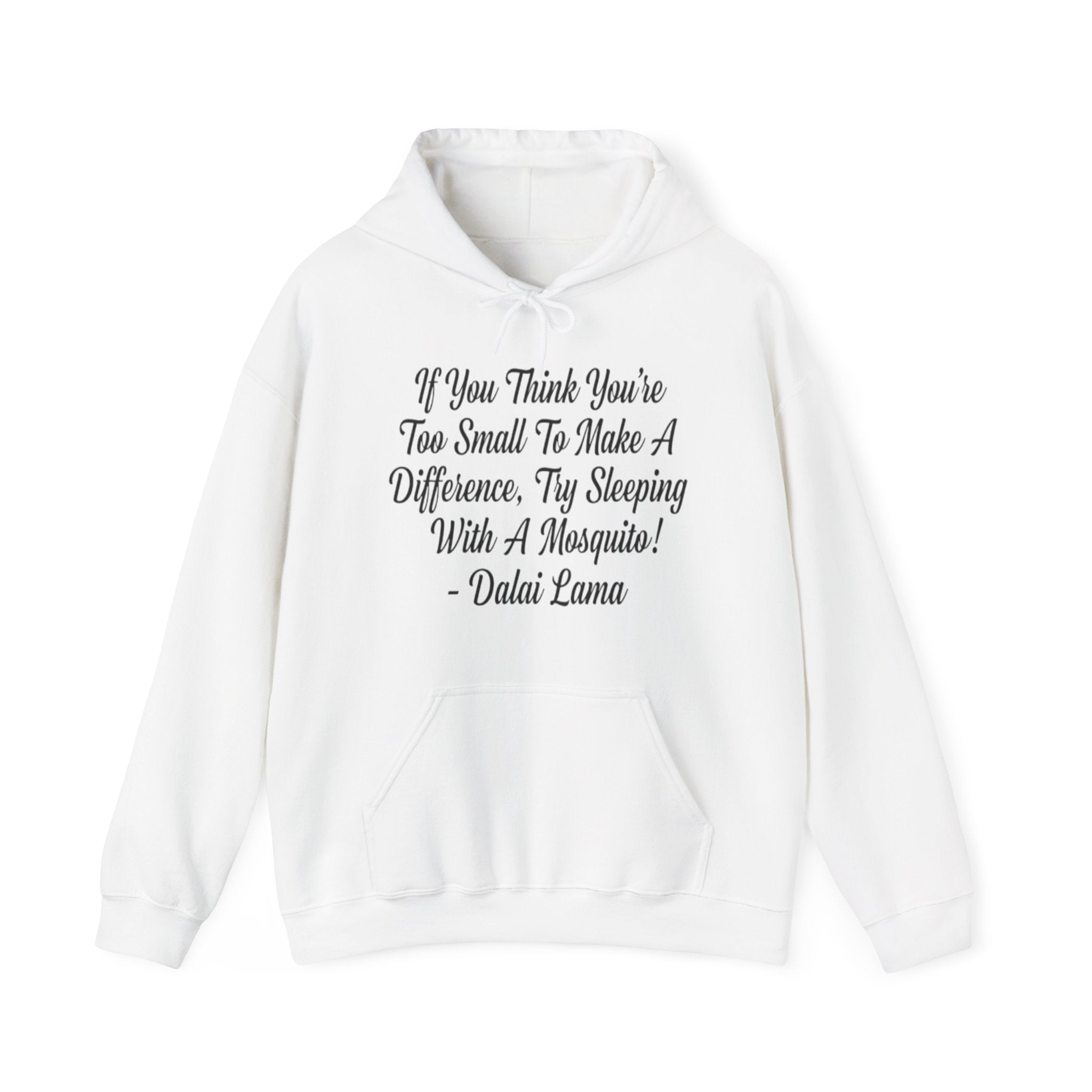 Inspirational Quote Hoodie, Cozy Hooded Sweatshirt, Motivational Pullover, Creative Graphic Hoodie