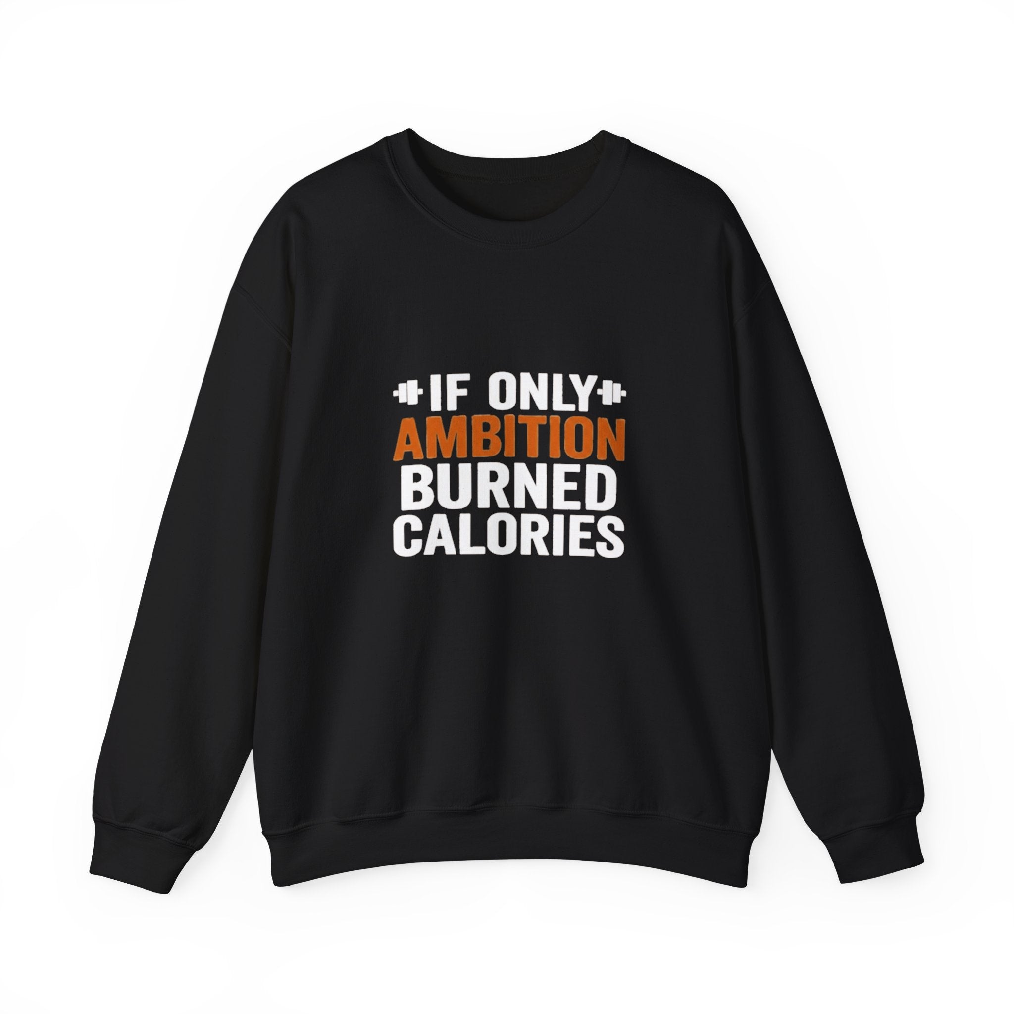 Crewneck Sweatshirt, Motivational Fitness Quote, Graphic Sweatshirt, Holiday Gift, Cozy Apparel, Fitness Sweatshirt