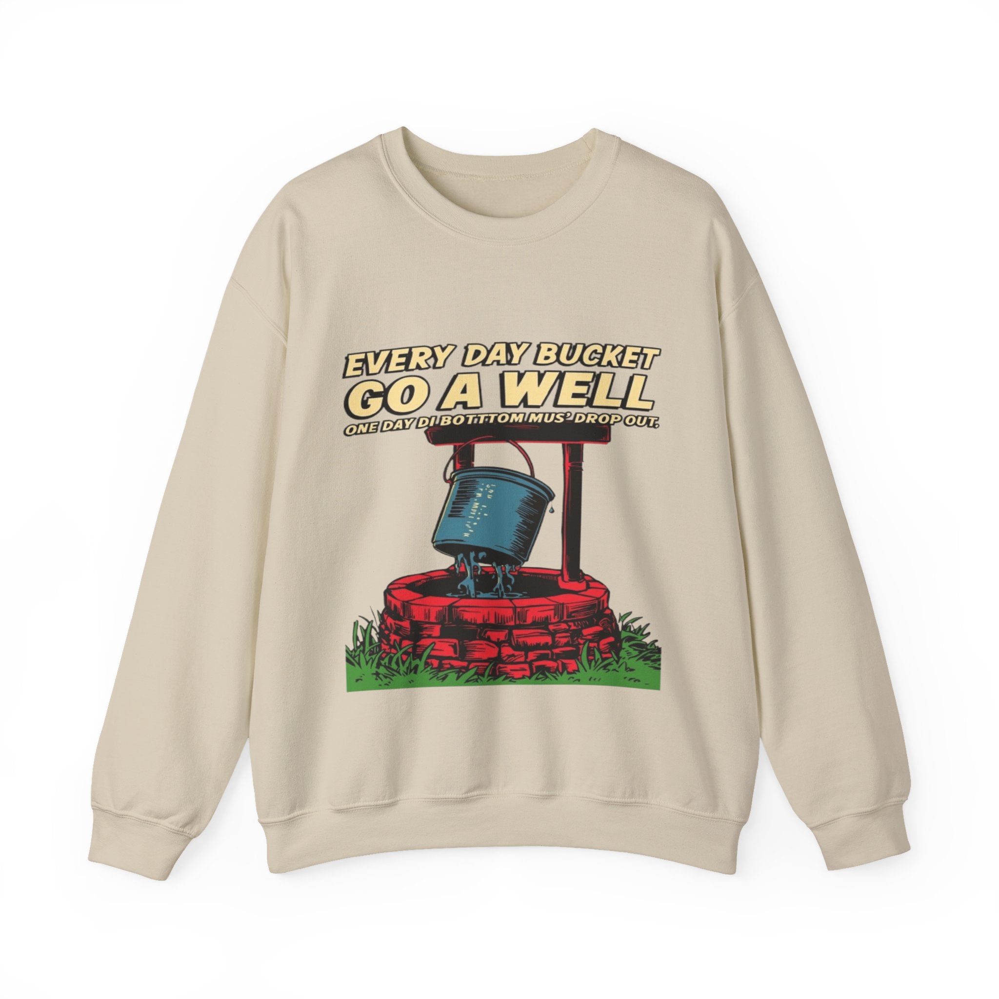 Cozy Sweatshirt, Unisex Cozy Crewneck, Perfect Gift for Sweatshirt Lovers, Casual Wear, Spring Celebrations, Funny Gift, Jamaican Proverb