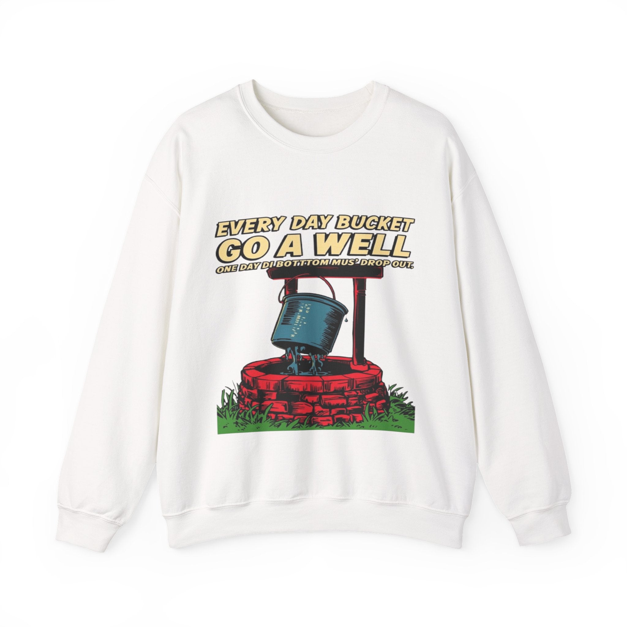 Cozy Sweatshirt, Unisex Cozy Crewneck, Perfect Gift for Sweatshirt Lovers, Casual Wear, Spring Celebrations, Funny Gift, Jamaican Proverb